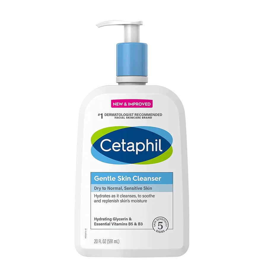 Sữa rửa mặt Cetaphil Gentle Skin Cleanser 125ml dưỡng ẩm và dịu nhẹ cho da
