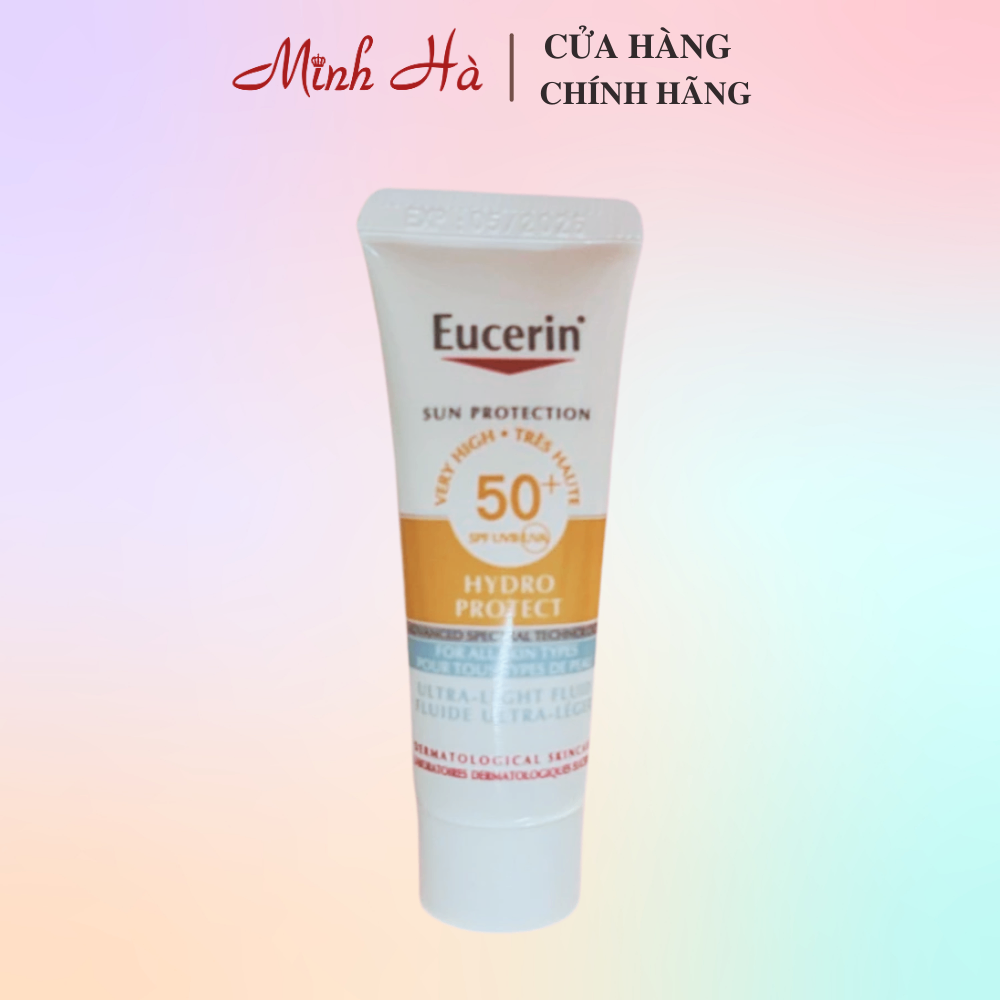 Kem chống nắng Eucerin Sensitive Protect Sun Fluid SPF50+ 50ml cho da thường đến khô, da nhạy cảm
