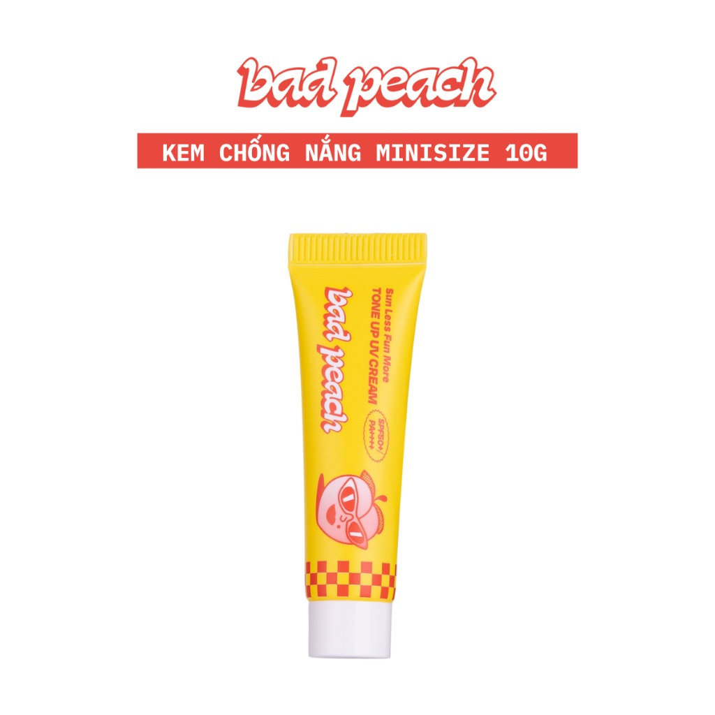 Kem chống nắng BAD PEACH 10g nâng tone và bảo vệ da