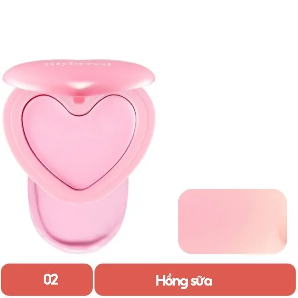 Phấn má Lilybyred Luv Beam Cheek Balm dạng kem 3.5g mềm mịn, thấm nhanh, mùi hương nhẹ nhàng