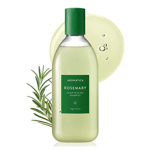 Dầu gội AROMATICA Rosemary Scalp Scaling Shampoo 400ml làm sạch gàu giúp da đầu khỏe mạnh