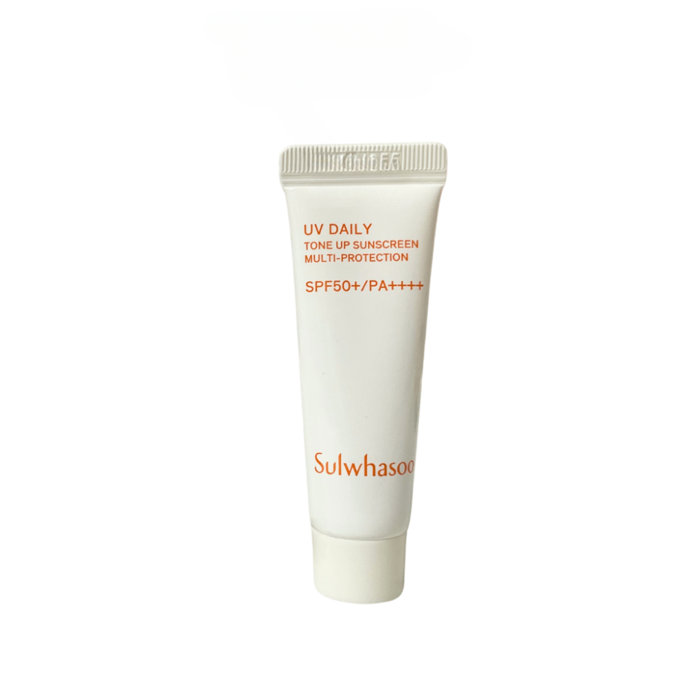 Kem chống nắng Sulwhasoo UV Dailly Tone Up/Essential Sunscreen Multi-Protection SPF50+ PA++++ 10ml bảo vệ da hiệu quả