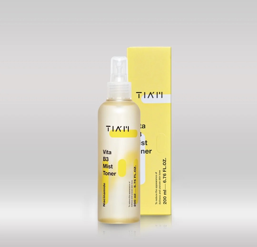 Toner Tiam Vita B3 Mist Toner 200ml dạng xịt hỗ trợ sáng da