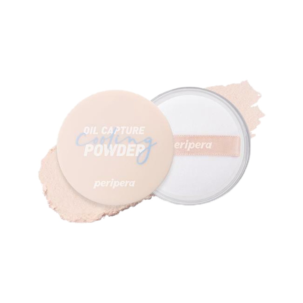 Phấn phủ PERIPERA Oil Capture Cooling Powder 11g hạt phấn siêu nhẹ kiềm dầu