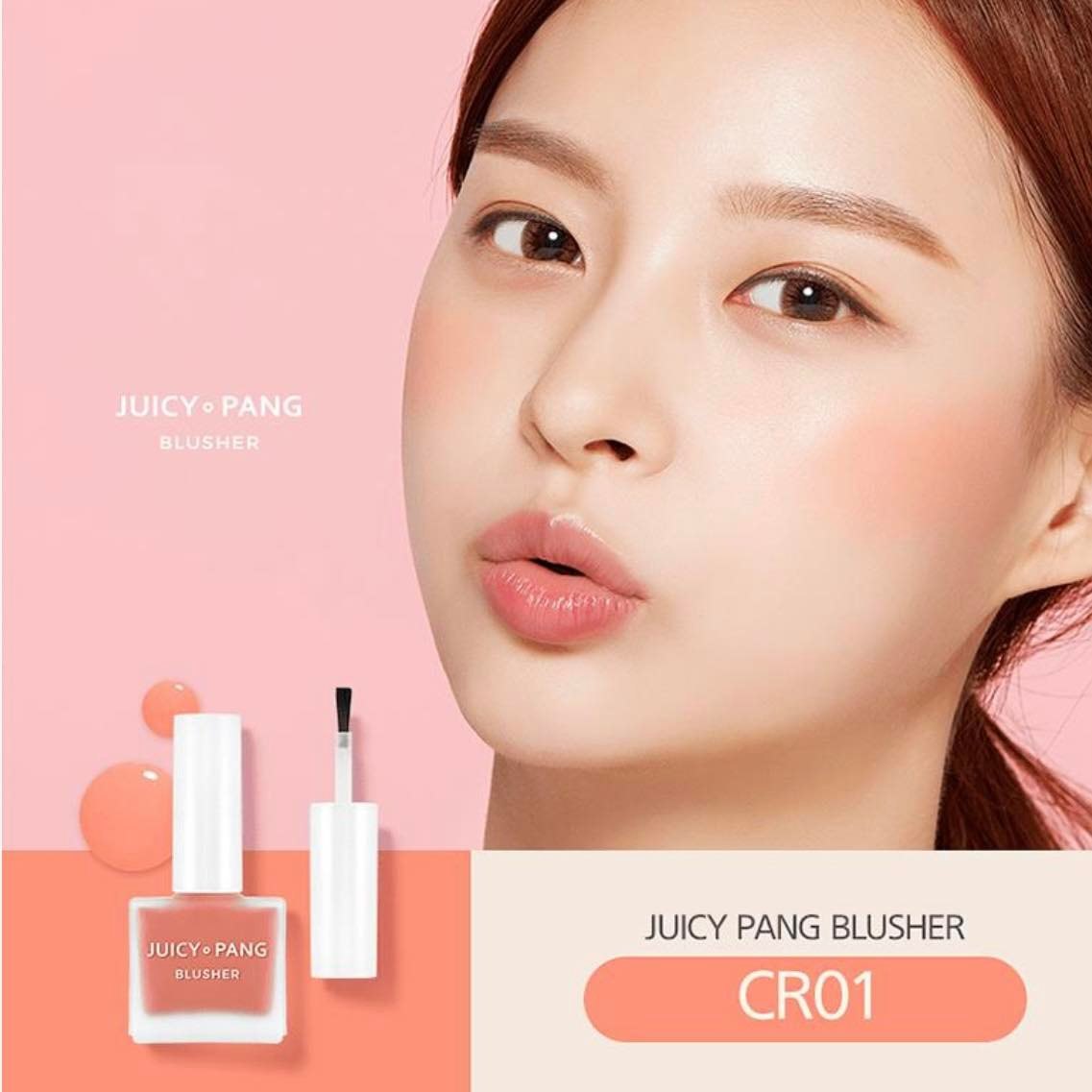 Má hồng dạng kem A'PIEU Juicy-Pang Water Blusher 9g màu sắc đa dạng, dễ thương