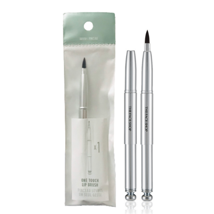 Cọ môi The Face Shop One Touch Lip Brush giúp tán son đều màu, dễ dàng
