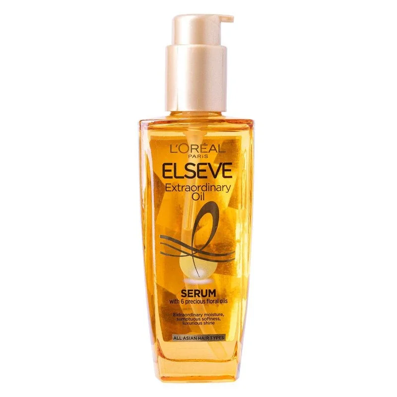 Dầu dưỡng tóc Loreal Elseve Extraordinary 100ml giúp mái tóc suôn mượt chắc khỏe