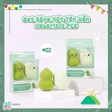 Set 6 bông mút trang điểm Habaria Makeup Sponge Cats So Cute 16g chất liệu cao cấp, mềm mại