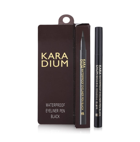 Kẻ mắt nước Karadium Waterproof Brush Liner Black 0.55g tạo chiều sâu cho đôi mắt