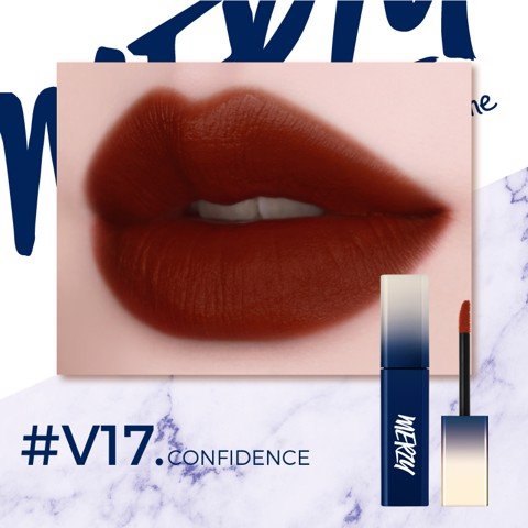 Son kem lì Merzy Blue Velvet Tint Season 3 Holiday Limited Edition 3.8g thời thượng mềm mịn trên môi
