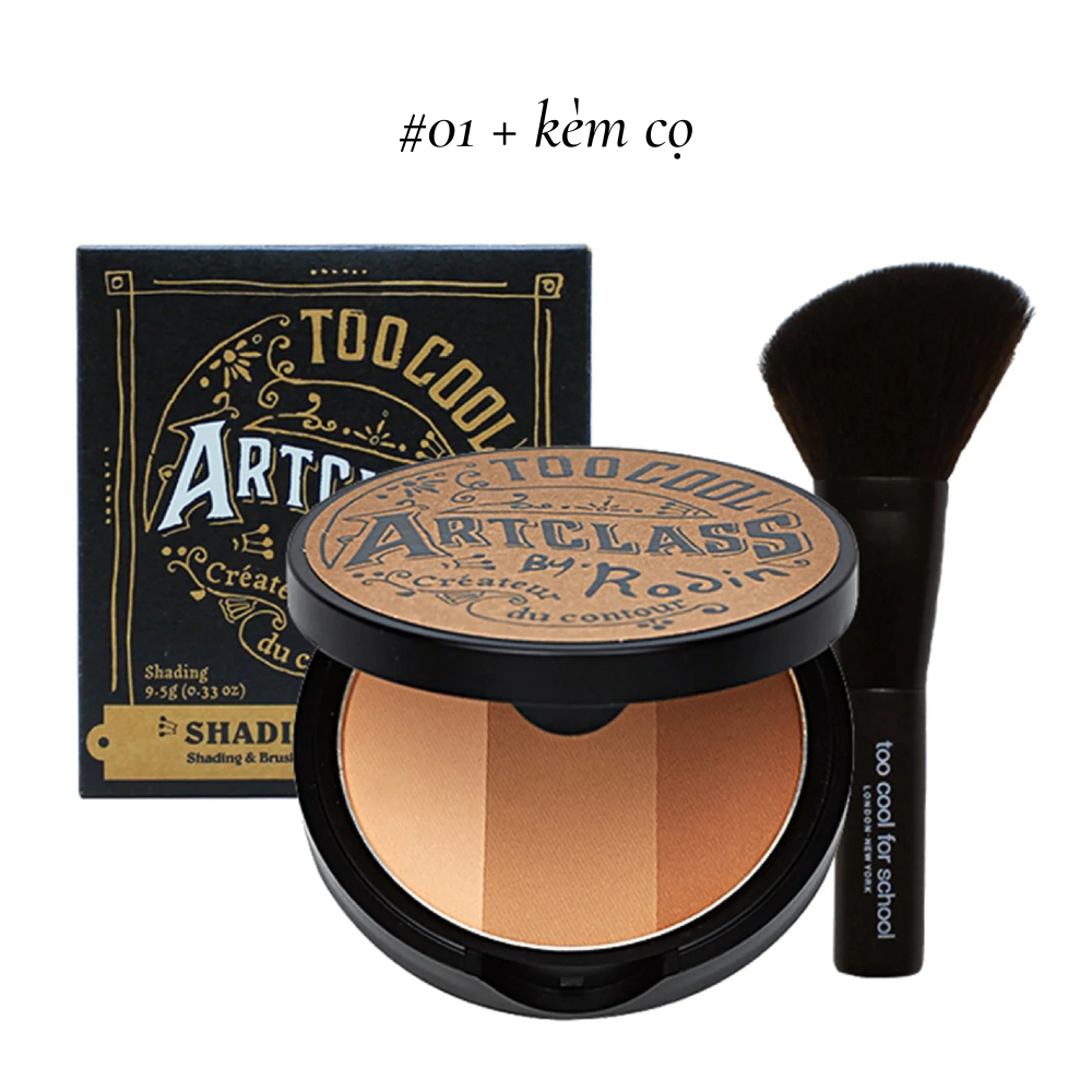 Phấn tạo khối Too Cool For School Artclass By Rodin Shading 9.5g tạo khối nhẹ nhàng tự nhiên