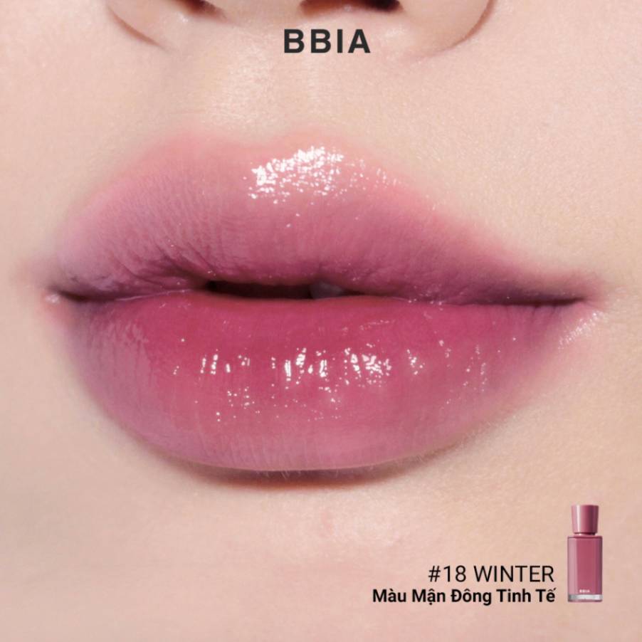 Son tint bóng Bbia Glow Tint MLBB Edition 3.2g giữ môi căng bóng bám màu tốt