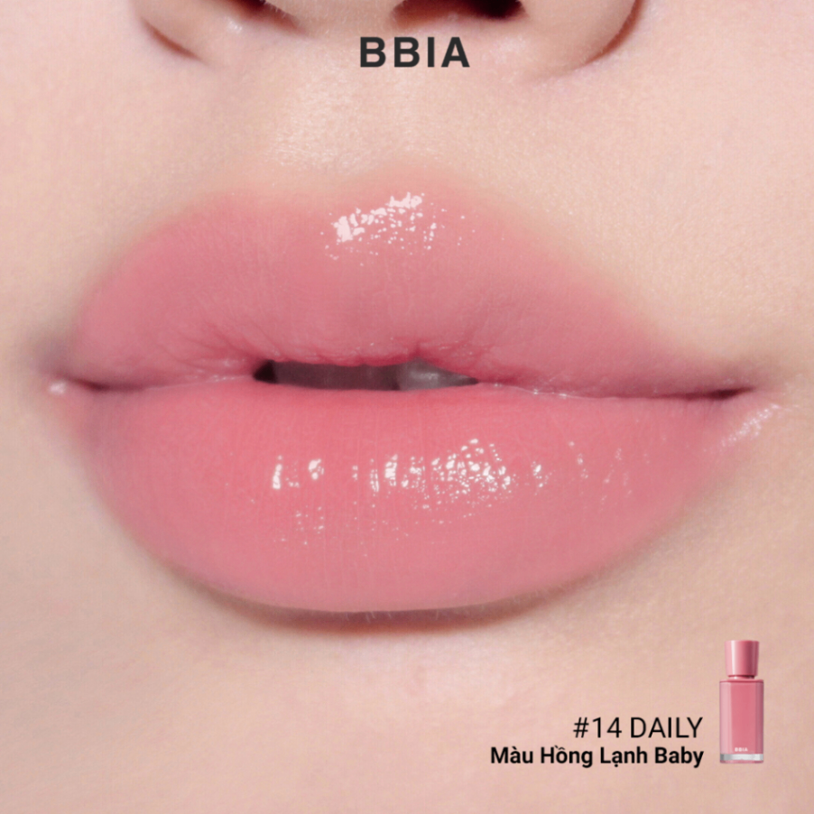 Son tint bóng Bbia Glow Tint MLBB Edition 3.2g giữ môi căng bóng bám màu tốt