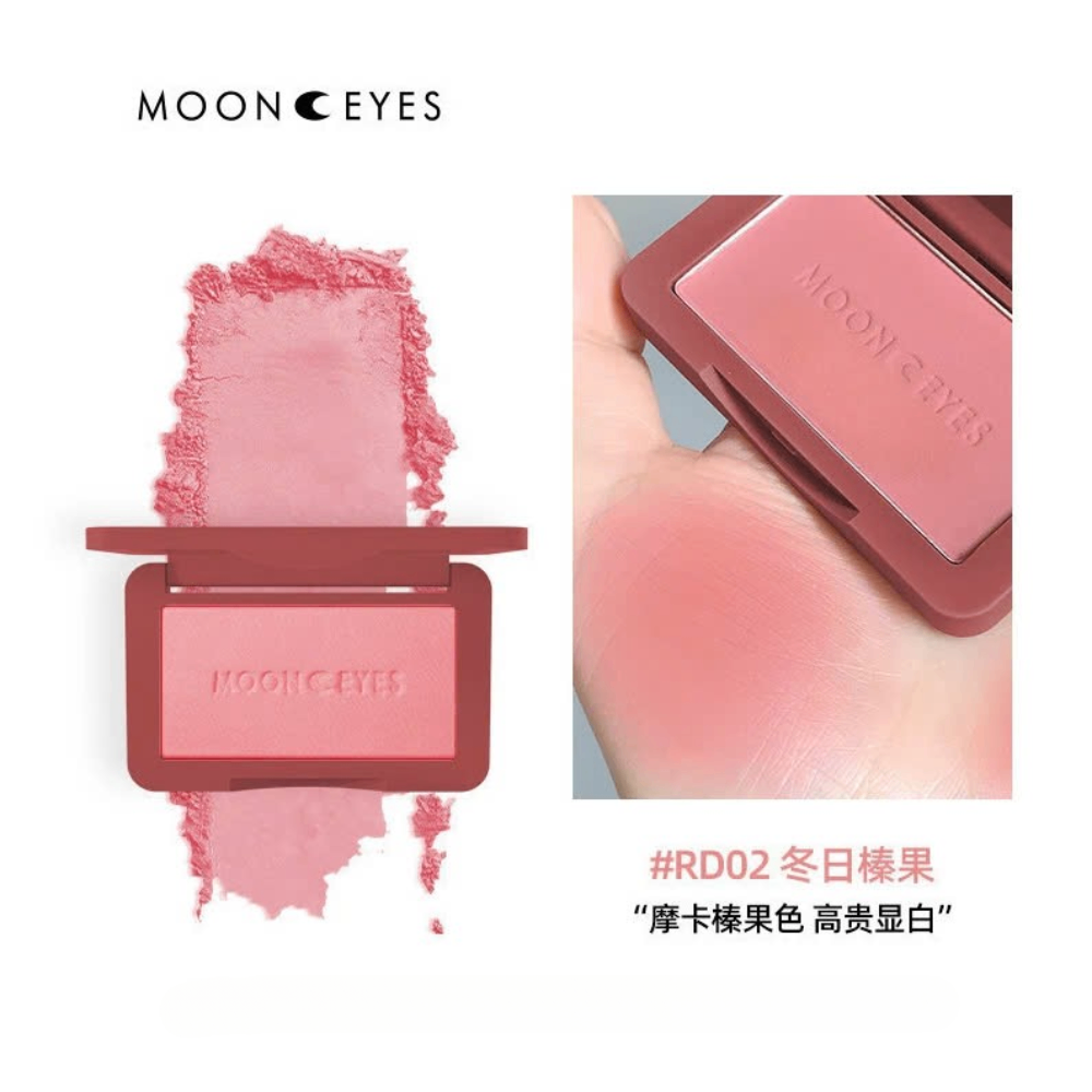 Phấn má hồng MOONEYES 6.5g trang điểm tự nhiên lâu trôi