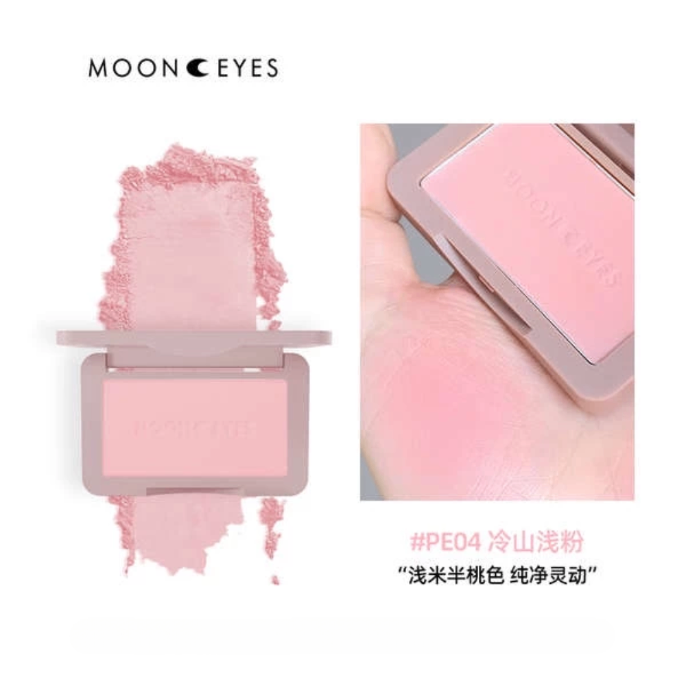 Phấn má hồng MOONEYES 6.5g trang điểm tự nhiên lâu trôi