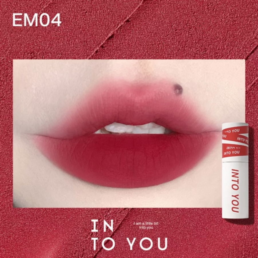 Son kem lì INTO YOU Shero Super Matte Lip & Cheek Mud 5g làm đều màu môi