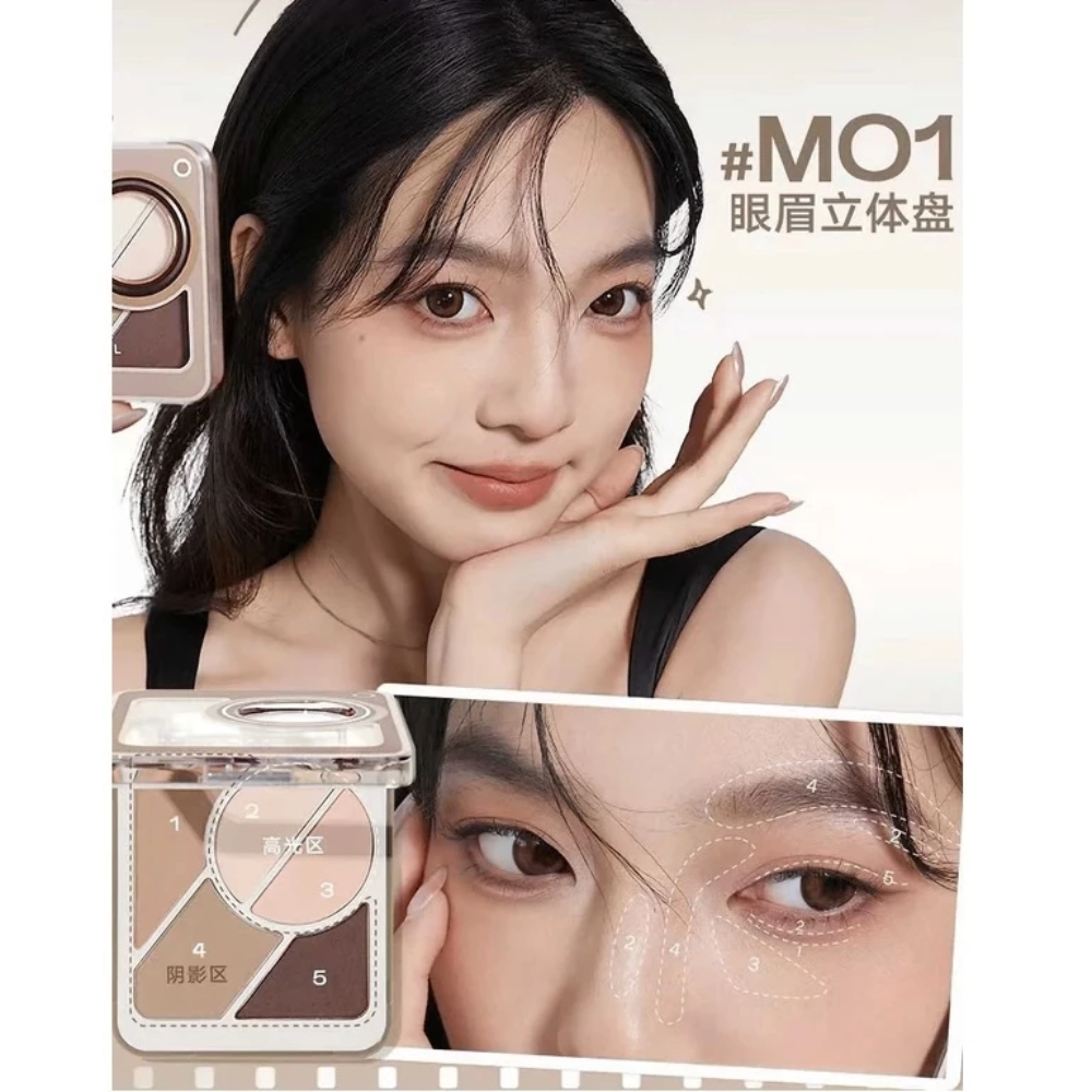 Phấn mắt 5 ô Judydoll Multi 5-Color Palette 4.5g khả năng lên màu tốt lâu trôi