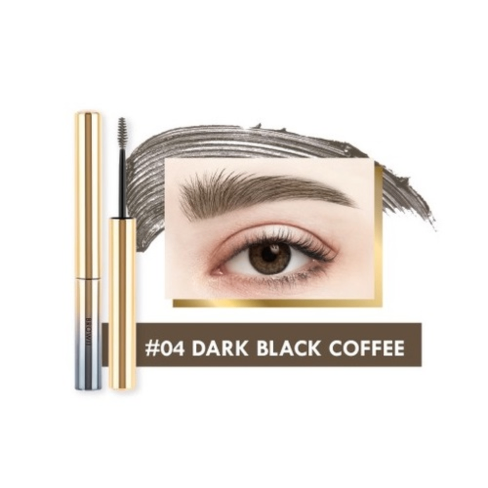 Mascara Browit By Nongchat Setting Eyebrow Brush Up 5g định hình mày tự nhiên giữ nếp suốt cả ngày