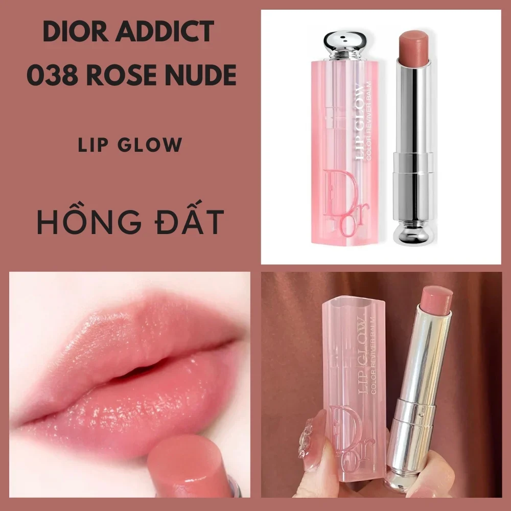 Son dưỡng Dior Addict Lip Glow 3.2g dưỡng ẩm sâu, làm mềm môi