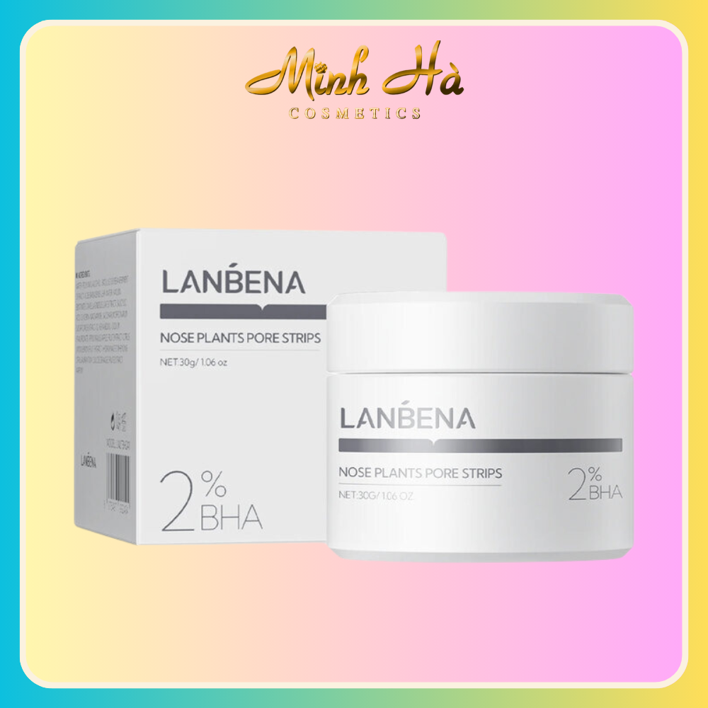 Mặt nạ lột mụn đầu đen Lanbena Deep Cleansing Nose Strips 30g
