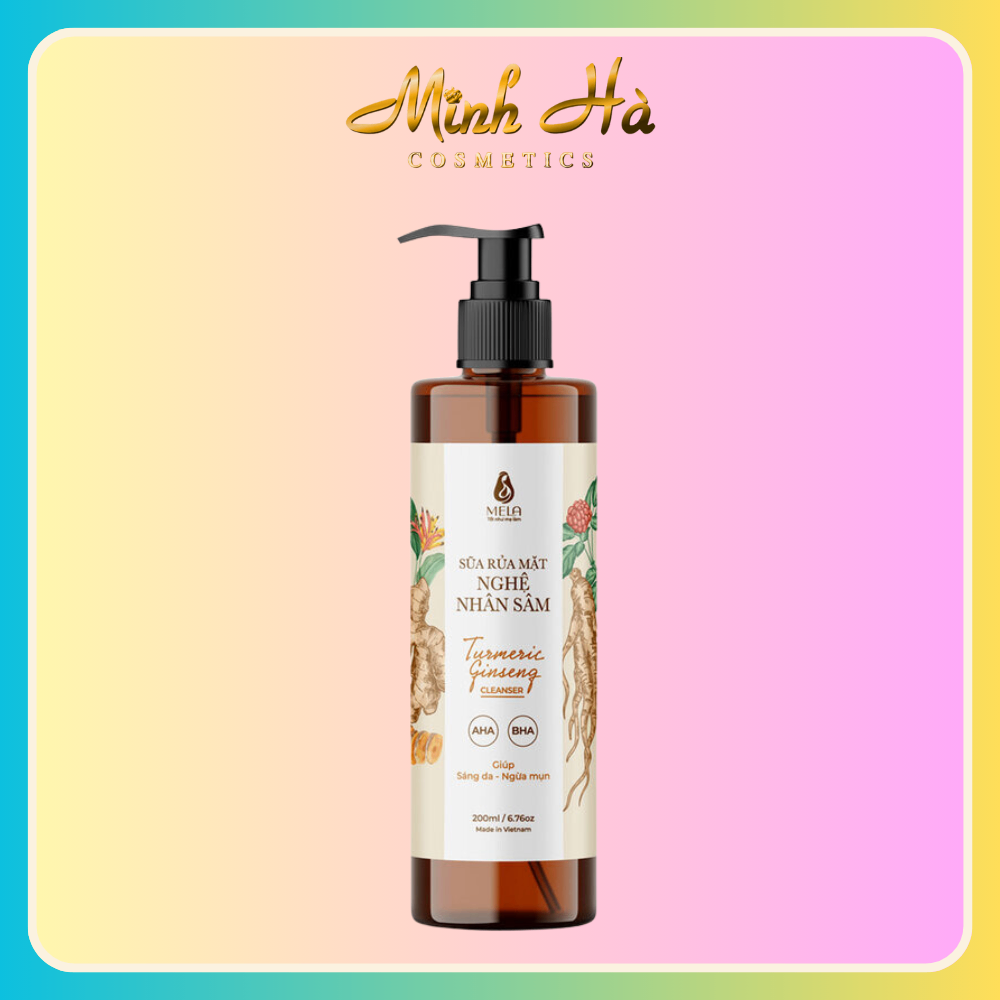 Sữa rửa mặt Mela Nghệ Nhân Sâm 200ml