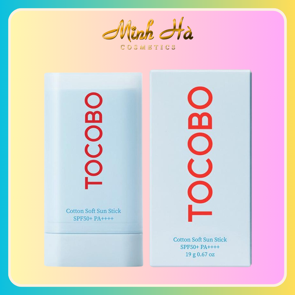 Kem chống nắng dạng thỏi Tocobo Cotton Soft Sun Stick SPF50+ PA++++ 19g