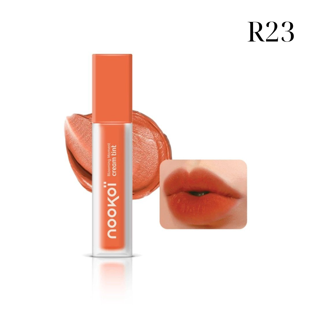 Son kem lì Nookoi Blooming Moment Cream Tint 3.8g biến đôi môi trở nên mềm mại, cuốn hút hơn