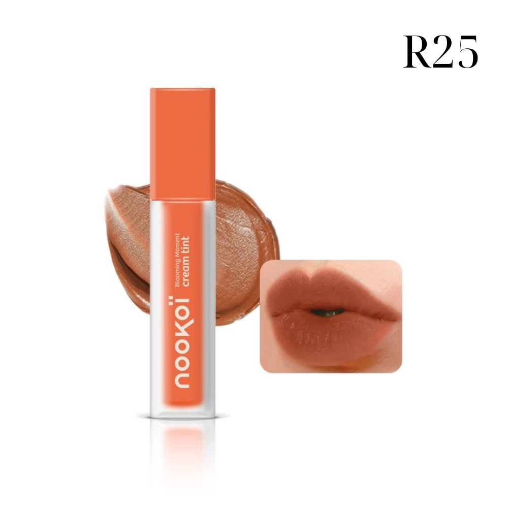 Son kem lì Nookoi Blooming Moment Cream Tint 3.8g biến đôi môi trở nên mềm mại, cuốn hút hơn