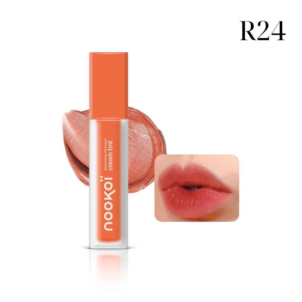 Son kem lì Nookoi Blooming Moment Cream Tint 3.8g biến đôi môi trở nên mềm mại, cuốn hút hơn