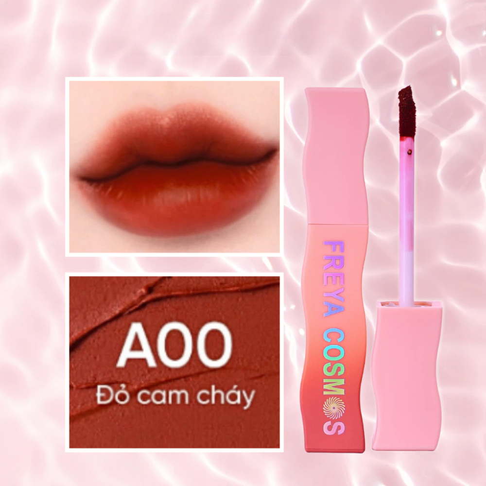 Son kem nhung Freya Cosmos YouthSpice Velvet Lipstick 1.5g chất son mịn mượt nhẹ môi lên màu chuẩn