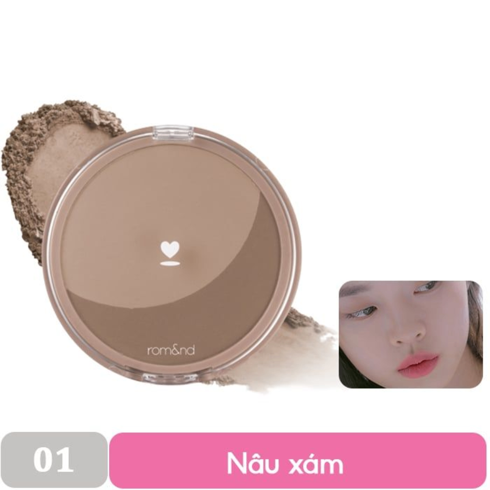 Bảng tạo khối Romand Better Than Shape 10g giúp đường nét trên gương mặt thon gọn