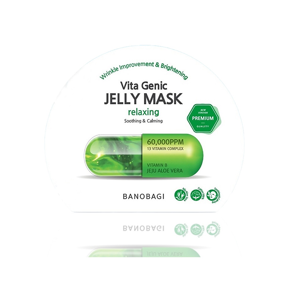 Mặt nạ giấy BANOBAGI Vita Genic Jelly Mask 30g giúp trắng sáng cấp ẩm chống lão hóa da