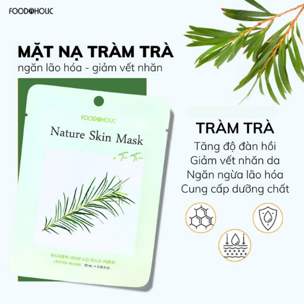 Mặt nạ Foodaholic Nature Skin Mask 23ml dưỡng da cấp ẩm