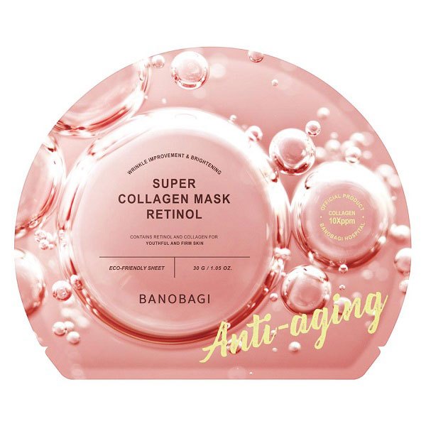 Mặt nạ giấy dưỡng da Banobagi Super Collagen Mask 30g giúp cấp ẩm, dịu da