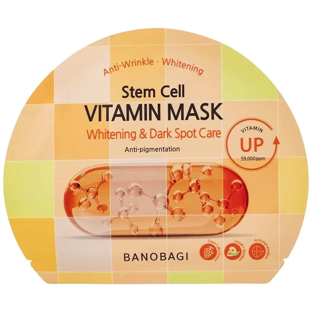 Mặt nạ dưỡng da cao cấp Banobagi Stem Cell Vitamin Mask 30g dưỡng ẩm, dưỡng trắng da