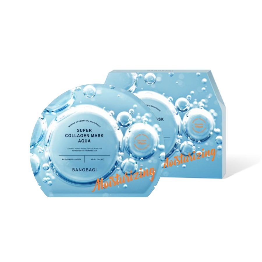 Mặt nạ giấy dưỡng da Banobagi Super Collagen Mask 30g giúp cấp ẩm, dịu da