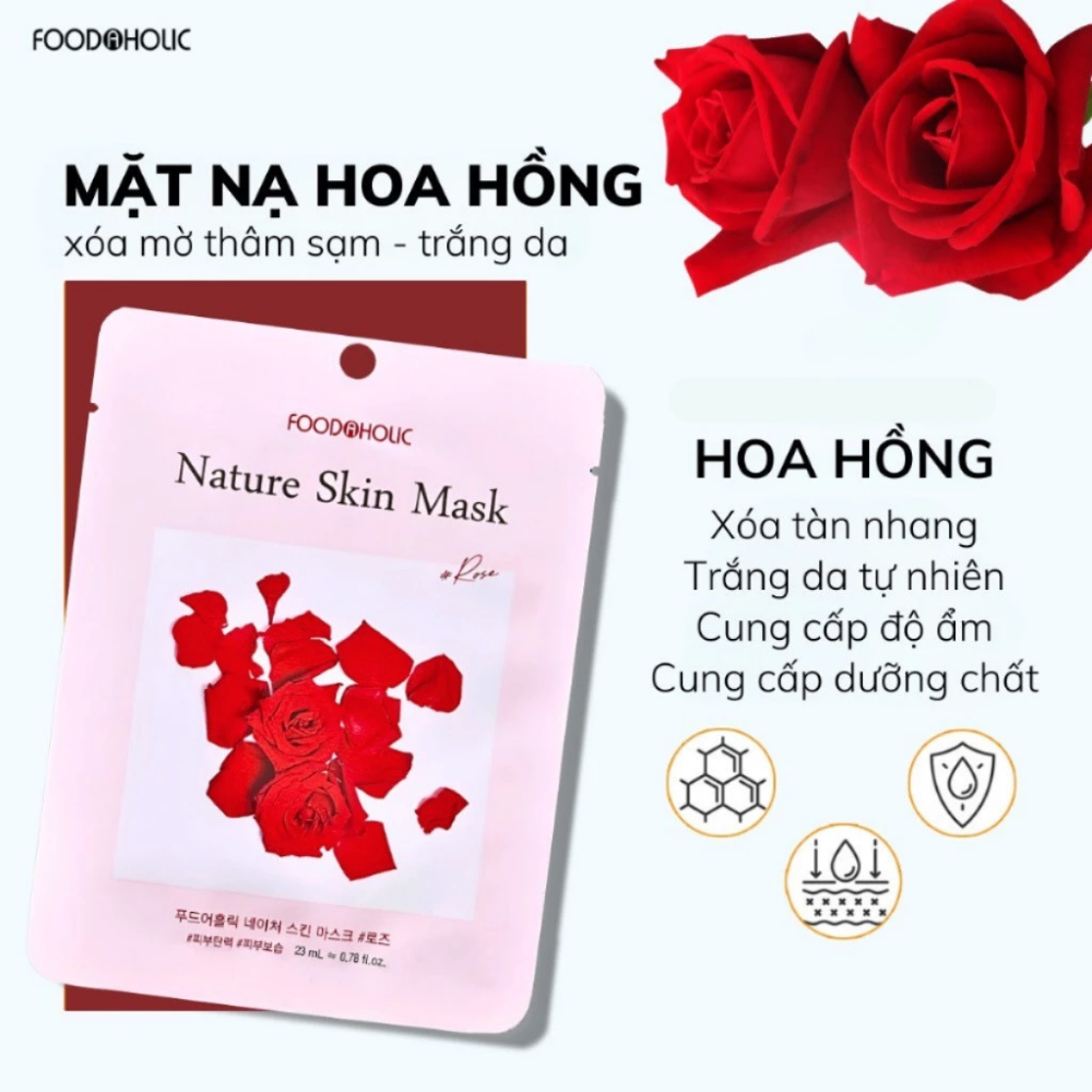 Mặt nạ Foodaholic Nature Skin Mask 23ml dưỡng da cấp ẩm