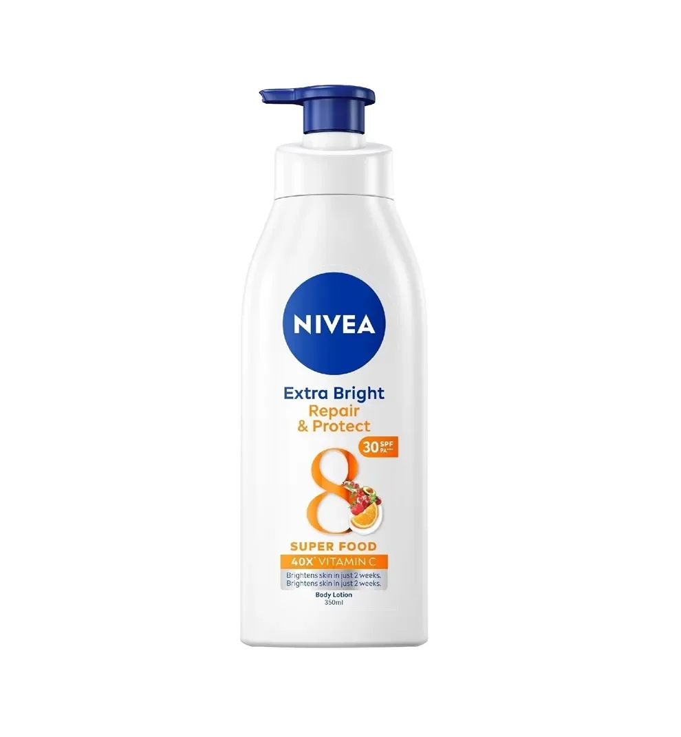 Sữa dưỡng thể ban đêm Nivea Extra White Night Nourish 350ml làm sáng và săn chắc da