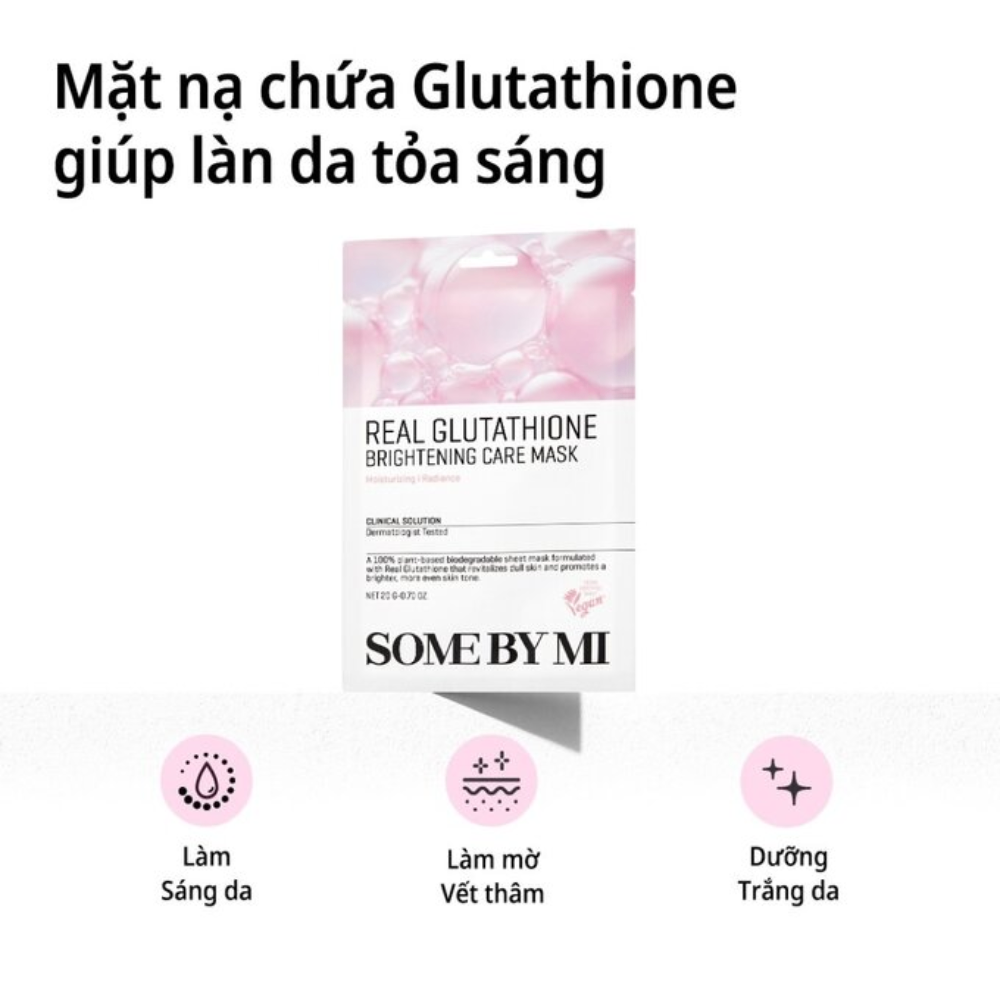 Mặt nạ Some By Mi Real Mask 20g làm dịu da dầu mụn