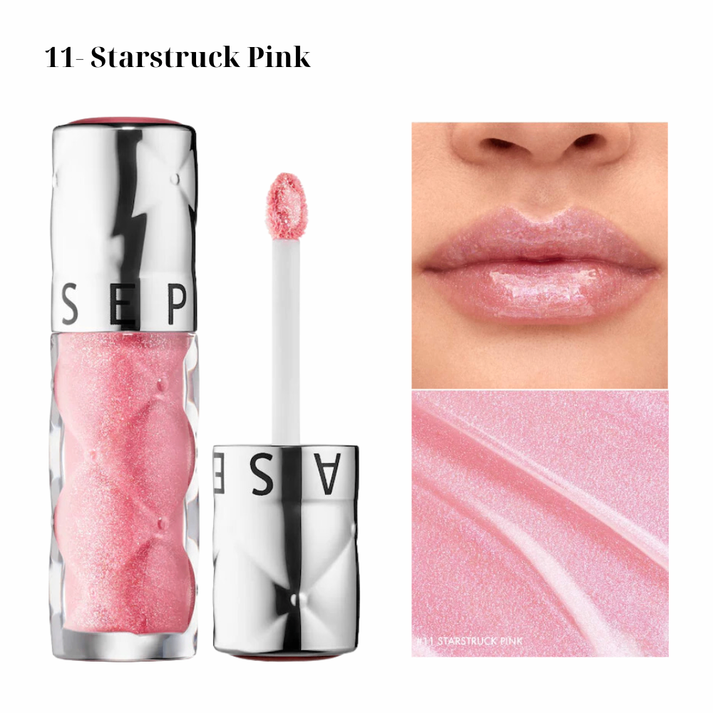 Son tint bóng Sephora Plumping Lip Gloss 6ml chất son mềm mượt căng bóng