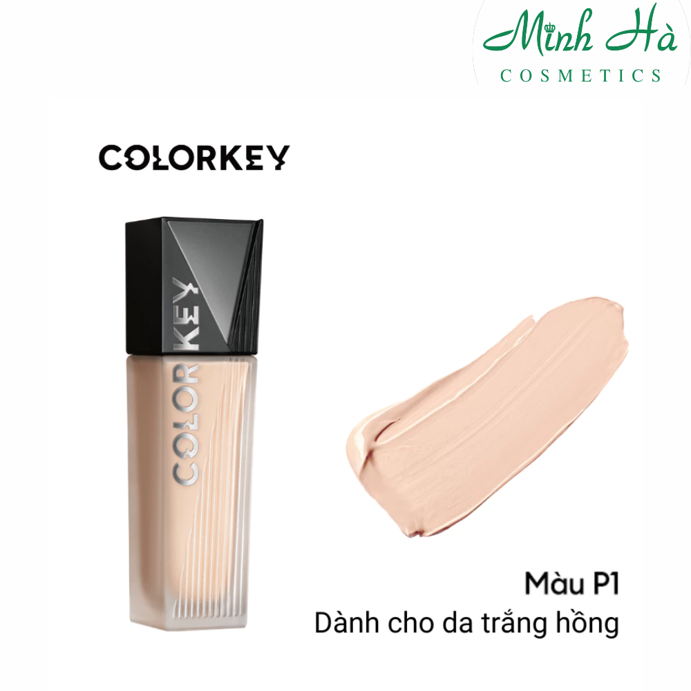 Kem nền Colorkey dạng lỏng lâu trôi 30g dưỡng ẩm kiểm soát dầu lâu trôi