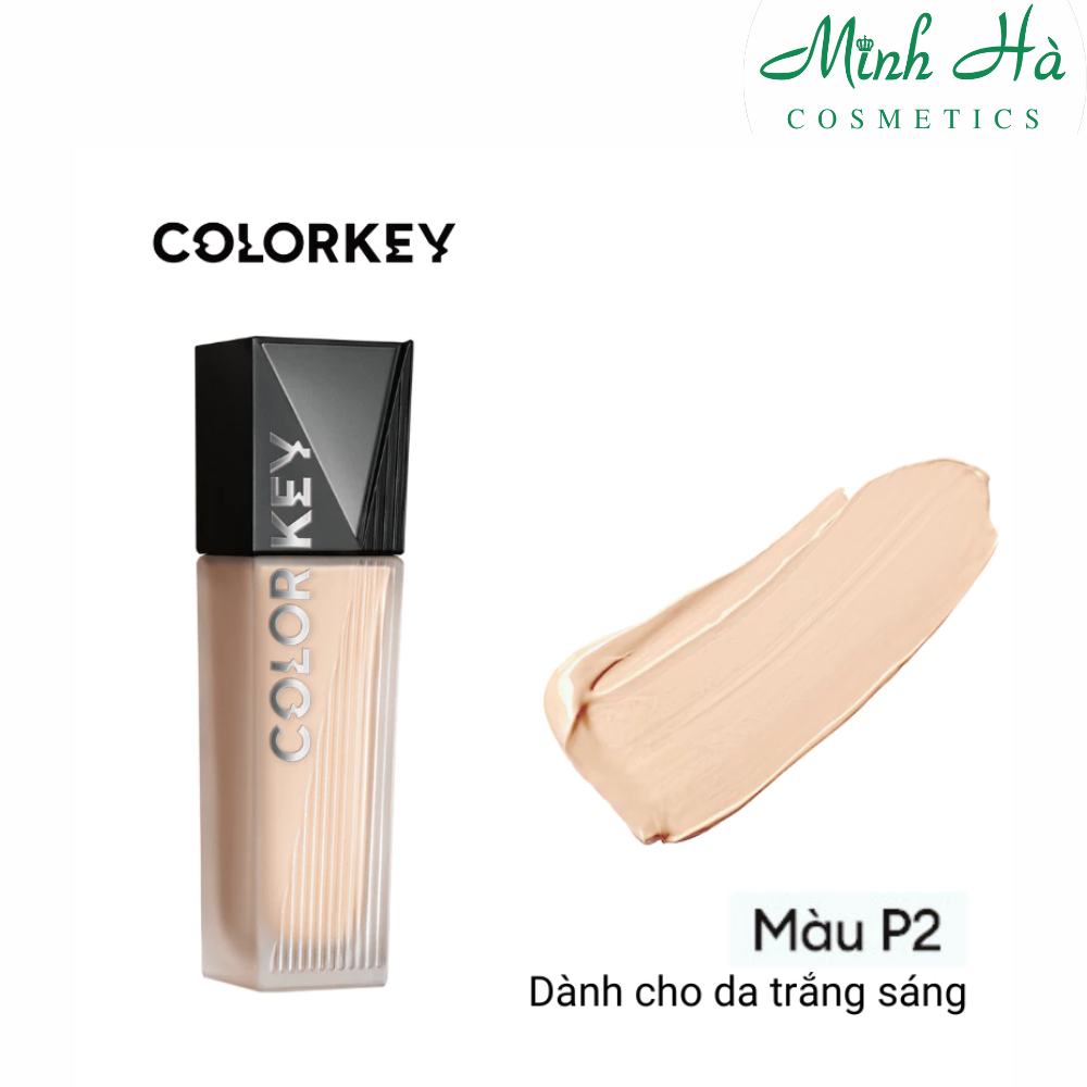 Kem nền Colorkey dạng lỏng lâu trôi 30g dưỡng ẩm kiểm soát dầu lâu trôi