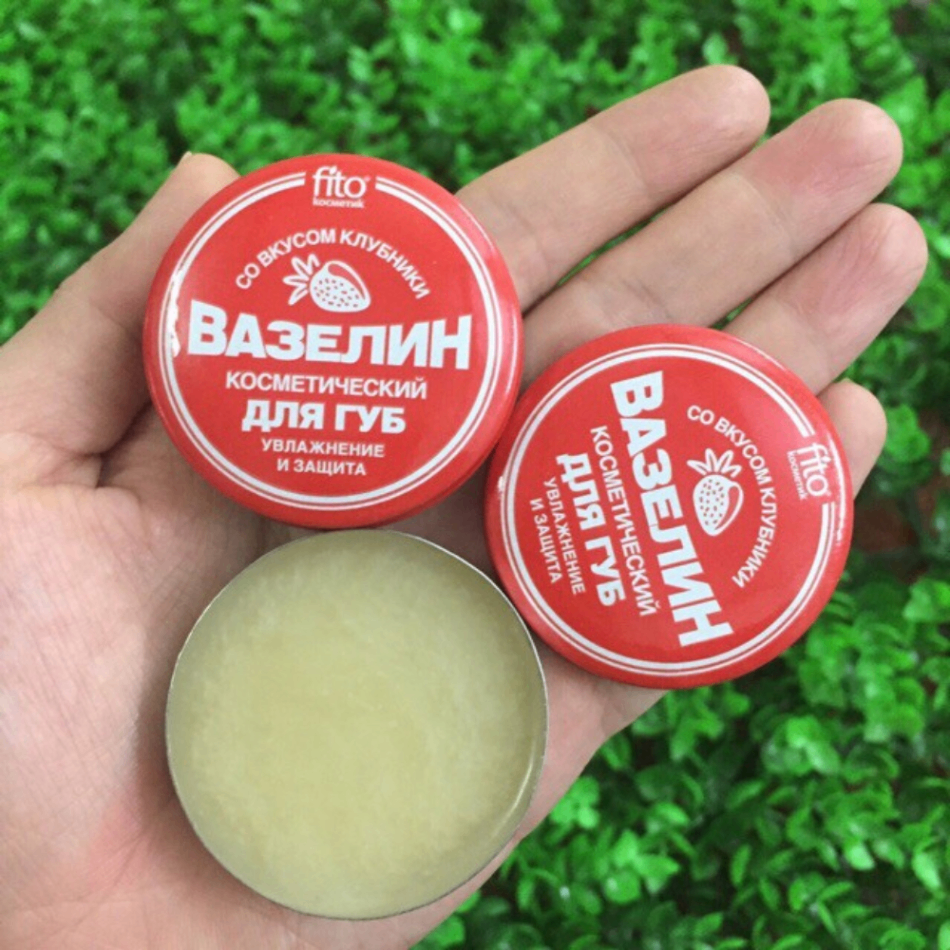 Sáp dưỡng ẩm FITO hộp thiếc 10g giúp dưỡng ẩm mềm môi nhẹ nhàng tẩy tế bào chết