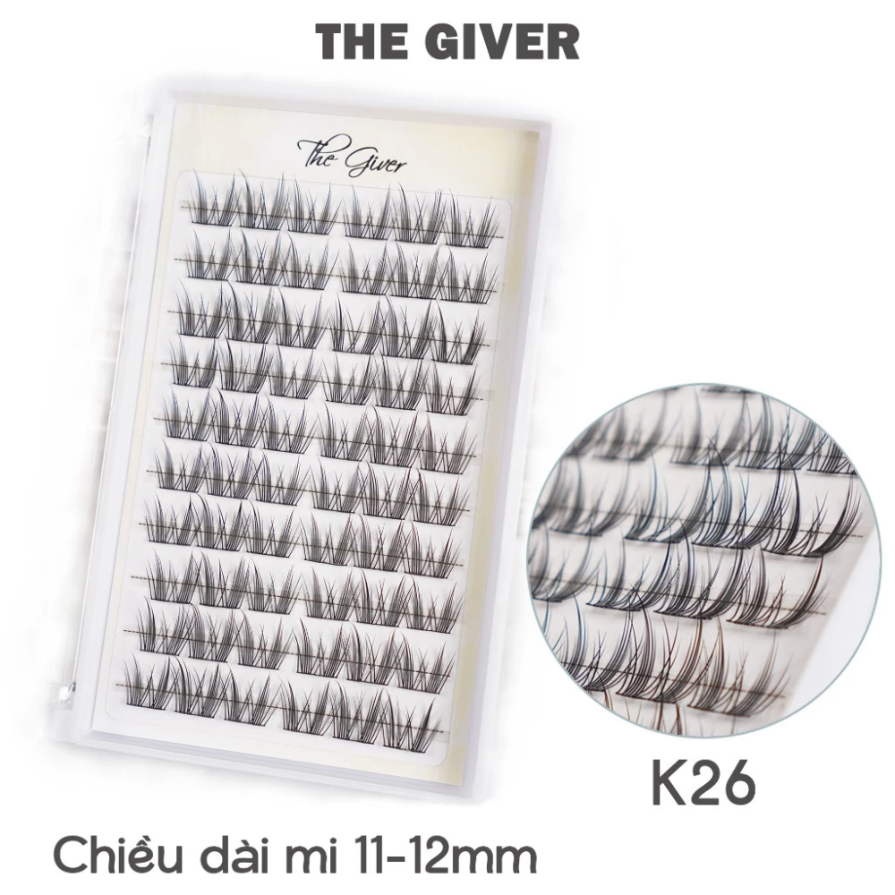 Mi giả chùm The Giver từ K1 đến K13 gọn gàng và dễ sử dụng