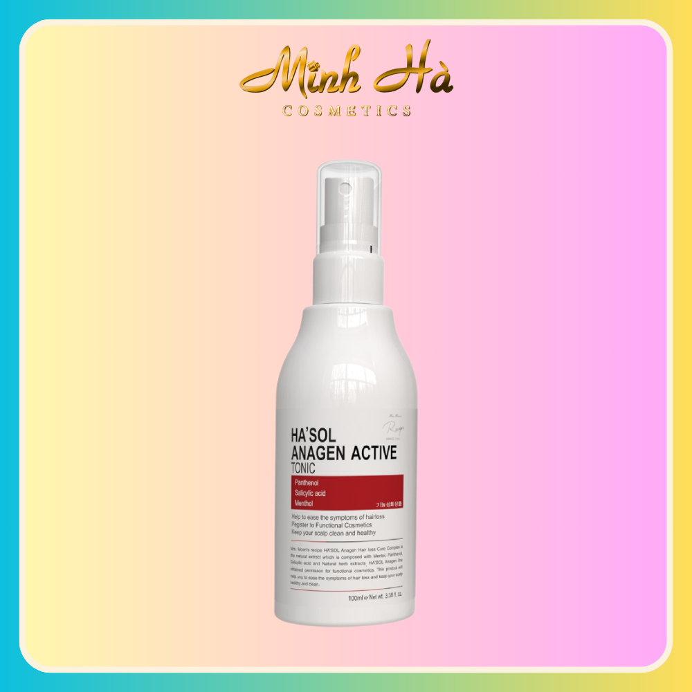Xịt mọc tóc HA'SOL Anagen Active Tonic 100ml
