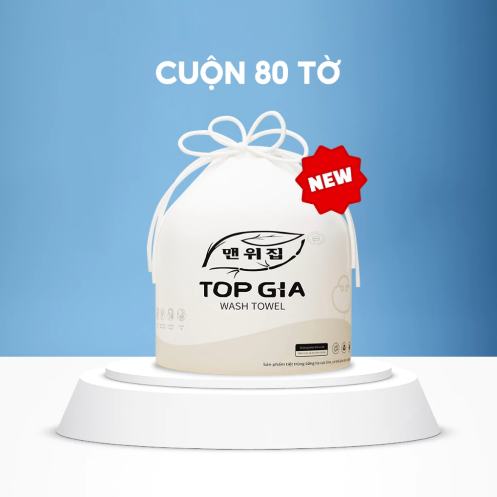 Khăn khô đa năng TOP GIA chất bông mềm mịn tiện lợi phù hợp cho mọi loại da