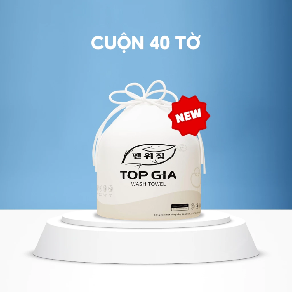 Khăn khô đa năng TOP GIA chất bông mềm mịn tiện lợi phù hợp cho mọi loại da