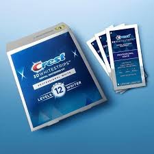 Tách lẻ 1 miếng dán Crest 3D Whitestrips Levels 12 làm trắng răng tiện lợi dễ sử dụng