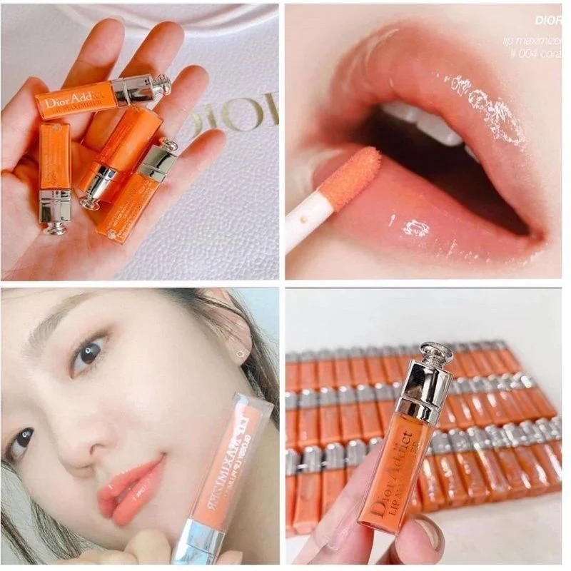 Son dưỡng môi Dior Addict Lip Maximizer minisize 2ml độ bóng nhẹ sang trọng và khả năng dưỡng ẩm suốt 24h