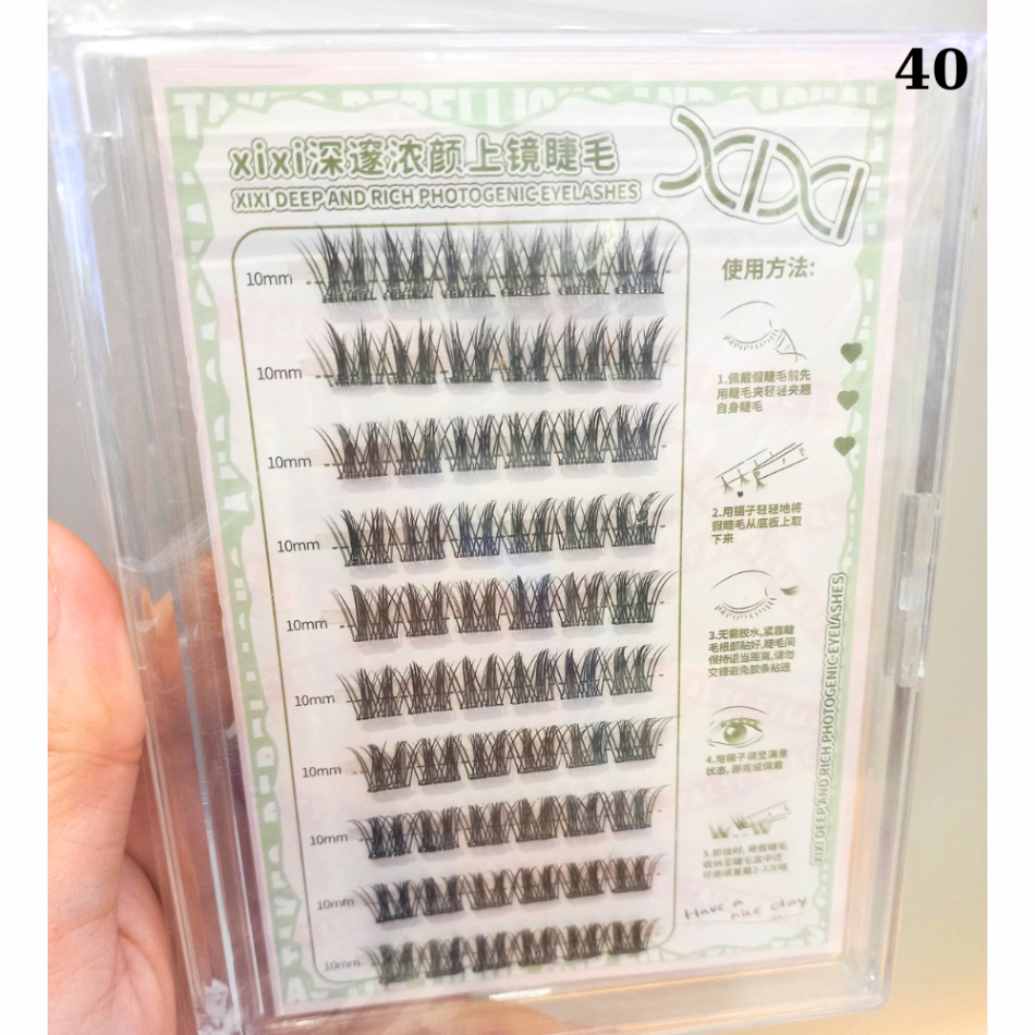 Mi giả XIXI JM các loại 6.2g keo mềm mại tự nhiên